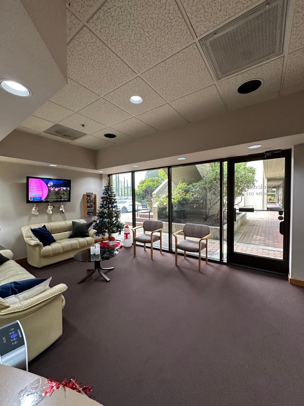 Complete view of dental practice facilities